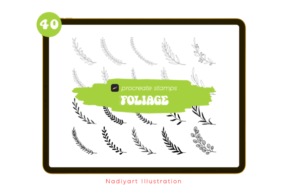 40 Leaves Badge Procreate Stamps: A Practical Guide for Digital Designers
