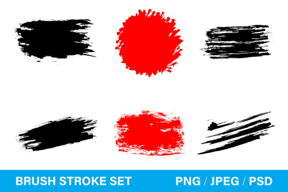 Adding Authentic Texture with a Different Brush Stroke Shape Set, Grunge