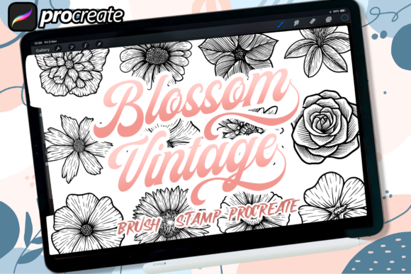 Elevate Designs with Blossom Vintage Brush
