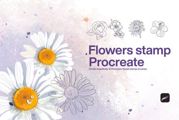 Evaluating 10 Flowers Stamps Procreate for Digital Illustration Workflows
