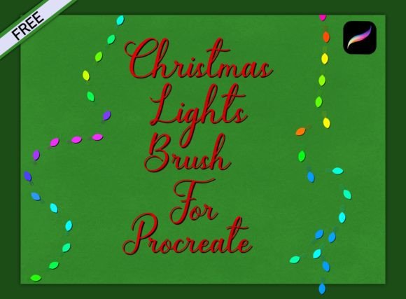 Mastering Digital Holiday Design with the Christmas Lights Brush for Procreate
