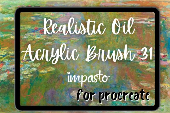 Mastering Texture and Depth with Procreate Oil Brush 31 Impasto