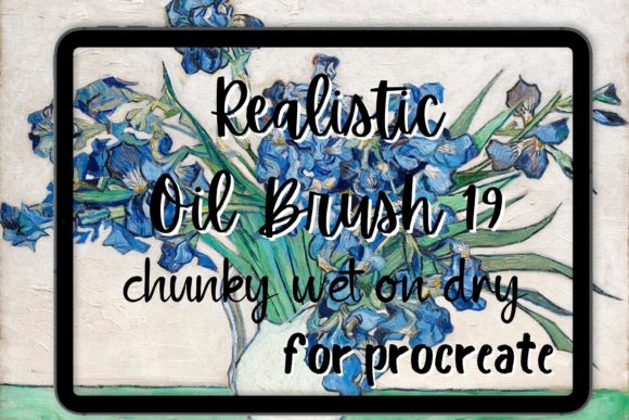 Mastering Texture: The Power of Procreate Oil Brush 19 Chunky Wet on Dry