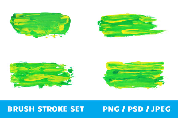 Mixed Color Grunge Stroke Set Guide