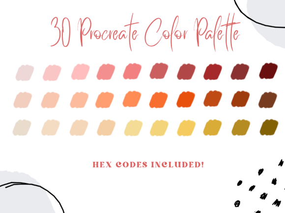 Strategic Color Management: Maximizing the 30 Procreate Color Palette for Professional Workflows