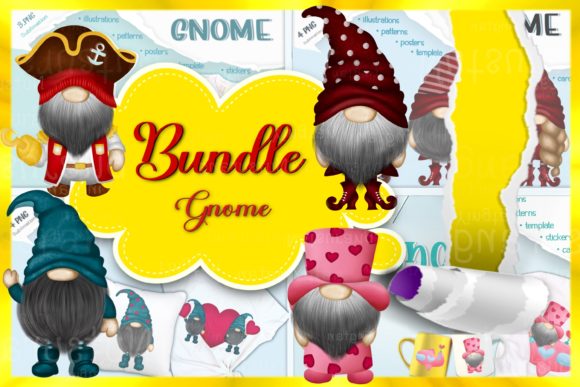 Unlocking Creative Potential with Bundle Gnome Character Design Style PNG