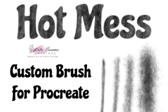Unlocking Organic Depth with the Hot Mess Procreate Brush for iPad